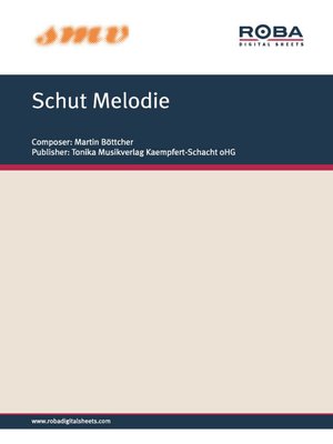 cover image of Schut Melodie